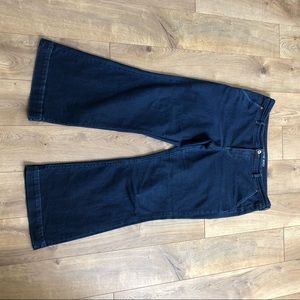 Lands End Wide Leg Jeans